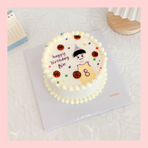 Bánh kem vẽ người nam - Bánh kem sinh nhật cho nam