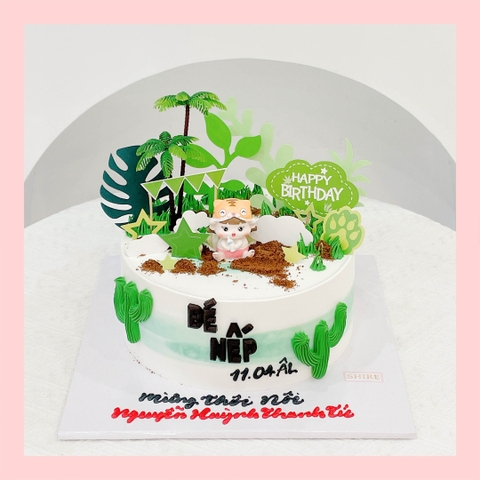 Bánh kem tuổi dần/con cọp - Bánh sinh nhật trẻ em