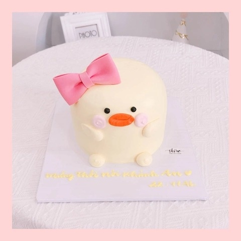 Bánh tạo hình con chuột/chim cánh cụt/con cừu/con vịt 3D - Bánh sinh nhật trẻ em