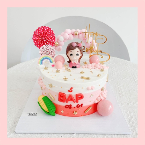 Bánh kem công chúa - Bánh sinh nhật bé gái