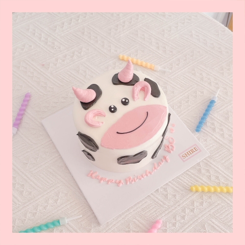 Bánh mini hình thú cute cho bé  - Bánh kem bơ mini 10-12cm