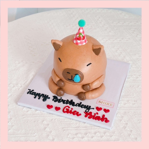 Bánh mini tạo hình thú cute  - Bánh kem bơ mini 10-12cm