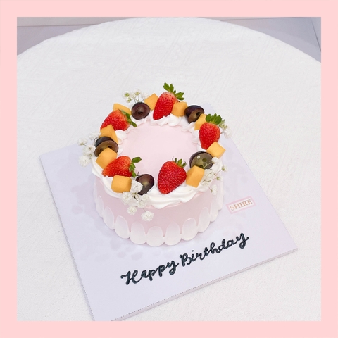 Bánh kem trang trí trái cây - Bánh kem sinh nhật