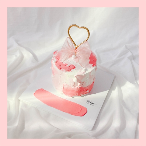 Bánh mini tình yêu/trái tim  - Bánh kem bơ mini 10-12cm