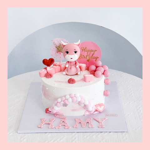 Bánh kem tạo hình con vật 3D cho các bé - Bánh kem fondant