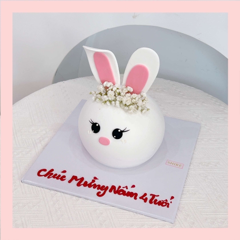 Bánh tạo hình con gấu/ con thỏ 3D - Bánh sinh nhật trẻ em