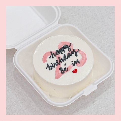 Mini Bento nhiều chủ đề - Bánh kem bơ mini hộp bã mía