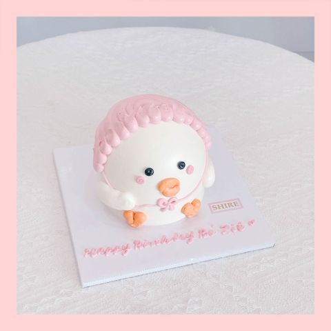 Bánh mini tạo hình thú cute  - Bánh kem bơ mini 10-12cm