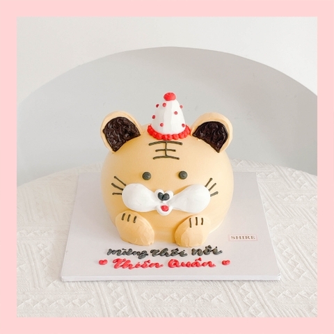 Bánh tạo hình Khủng Long/ con trâu/ con hổ/con rồng 3D - Bánh sinh nhật trẻ em