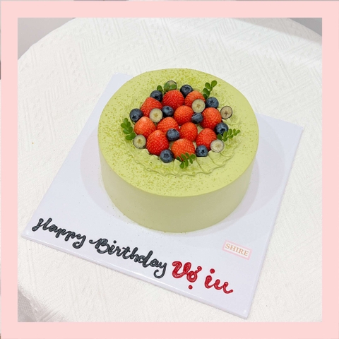 Bánh kem trang trí trái cây - Bánh kem sinh nhật