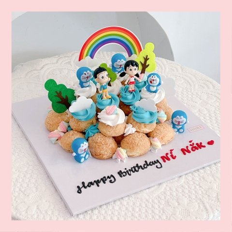 Su kem giòn sinh nhật cho bé - Choux creme trang trí phụ kiện