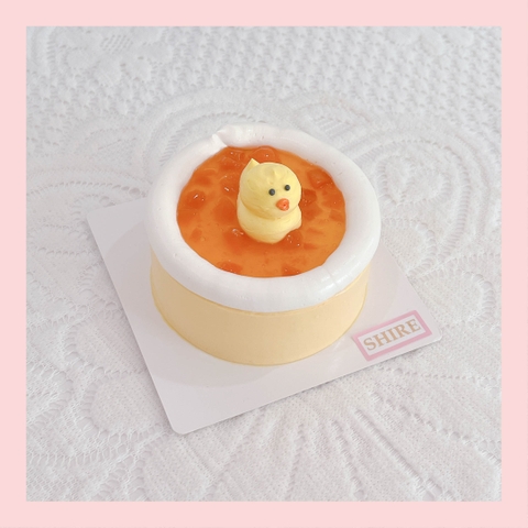 Mini Bento bắt kem 3D - Bánh kem bơ mini hộp bã mía