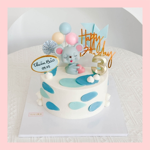 Bánh kem tuổi tí/con chuột - Bánh sinh nhật trẻ em