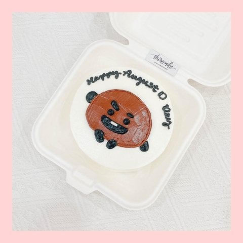 Mini Bento vẽ hình ngộ nghĩnh - Bánh kem bơ mini hộp bã mía