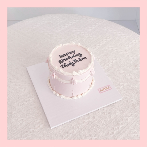 Bánh mini style Hàn Quốc -  Bánh kem bơ mini 10-12cm Korean style