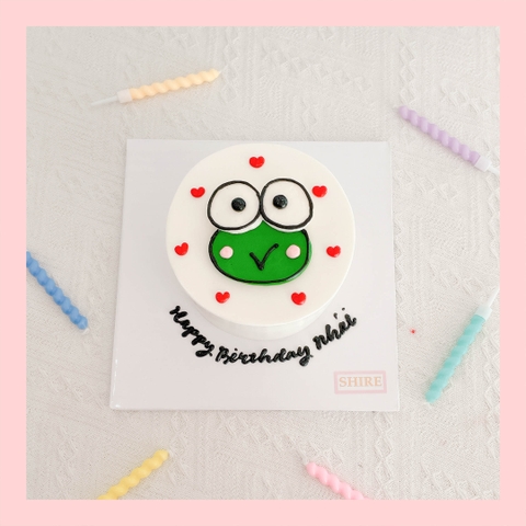 Bánh mini hình thú cute cho bé  - Bánh kem bơ mini 10-12cm