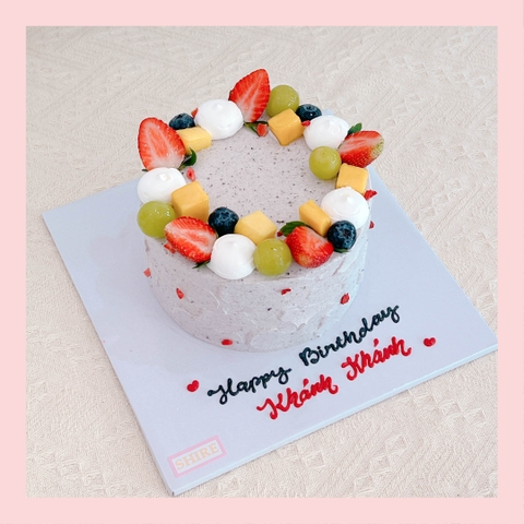 Bánh kem sữa oreo - Bánh kem sinh nhật