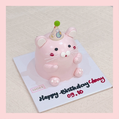 Bánh mini tạo hình thú cute  - Bánh kem bơ mini 10-12cm