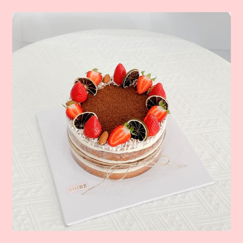 Tiramisu cỡ nhỏ 12-14cm - Bánh kem tiramisu dạng ổ