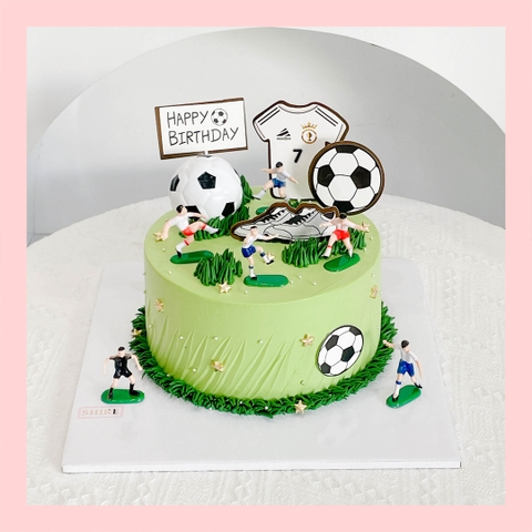 Bánh kem bóng đá - Bánh sinh nhật bé trai