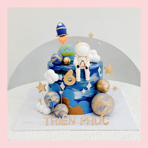 Bánh kem tạo hình vũ trụ/ thể thao - Bánh kem fondant