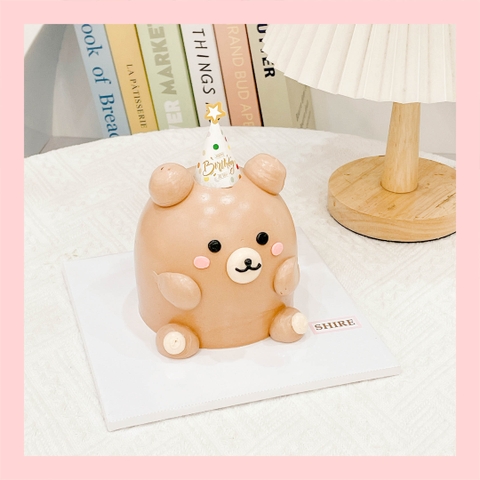 Bánh mini tạo hình thú cute  - Bánh kem bơ mini 10-12cm