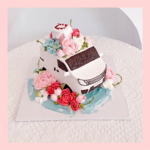 Bánh tạo hình xe hơi/bóng đá 3D - Bánh sinh nhật bé trai