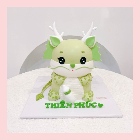 Bánh tạo hình Khủng Long/ con trâu/ con hổ/con rồng 3D - Bánh sinh nhật trẻ em