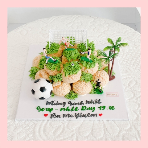 Su kem giòn sinh nhật cho bé - Choux creme trang trí phụ kiện