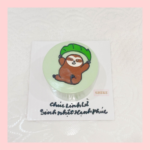 Bánh mini hình thú cute cho bé  - Bánh kem bơ mini 10-12cm