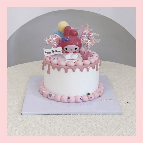 Bánh kem chủ đề nhân vật hoạt hình Sanrio/Labubu/Capybara/Crybaby dễ thương - Bánh sinh nhật trẻ em