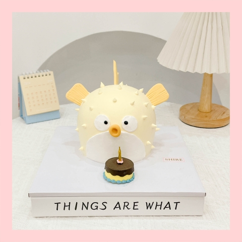 Bánh mini tạo hình thú cute  - Bánh kem bơ mini 10-12cm