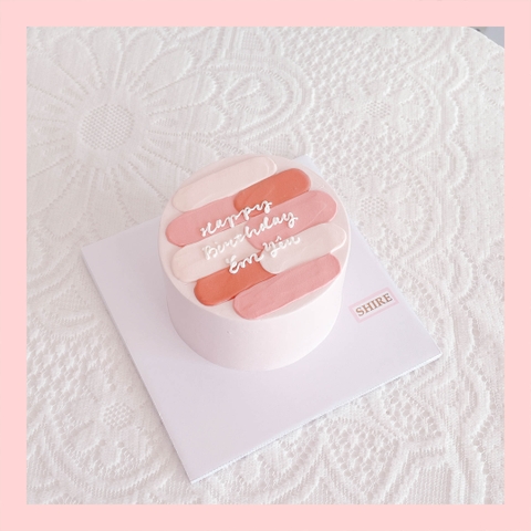 Bánh mini style Hàn Quốc -  Bánh kem bơ mini 10-12cm Korean style