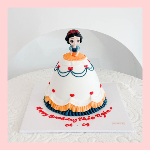 Bánh kem Bạch Tuyết Snow White - Bánh sinh nhật công chúa Disney