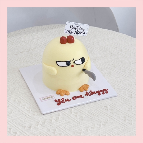 Bánh mini tạo hình thú cute  - Bánh kem bơ mini 10-12cm