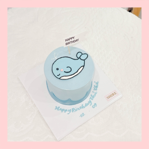 Bánh mini hình thú cute cho bé  - Bánh kem bơ mini 10-12cm