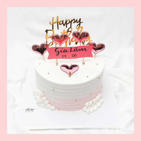 Bánh kem hiện đại cho nữ - Bánh kem sinh nhật cho nữ