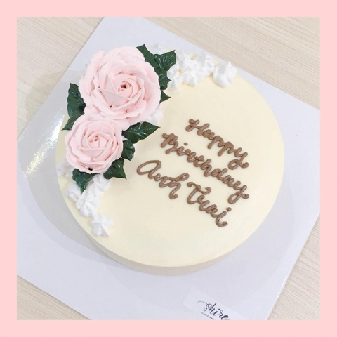 Tiramisu truyền thống tròn -  Bánh kem tiramisu dạng ổ