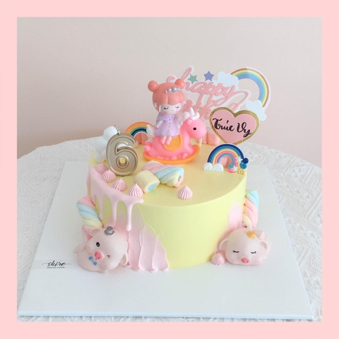 Bánh kem công chúa - Bánh sinh nhật bé gái