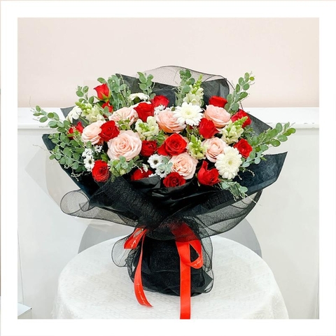 Bó hoa tươi tặng sếp nam