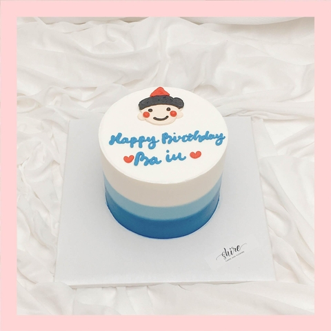 Bánh mini vẽ người - Bánh kem bơ mini 10-12cm