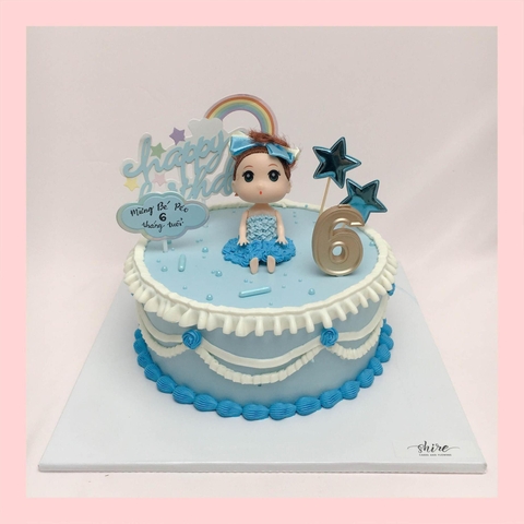 Bánh kem búp bê - Bánh sinh nhật bé gái