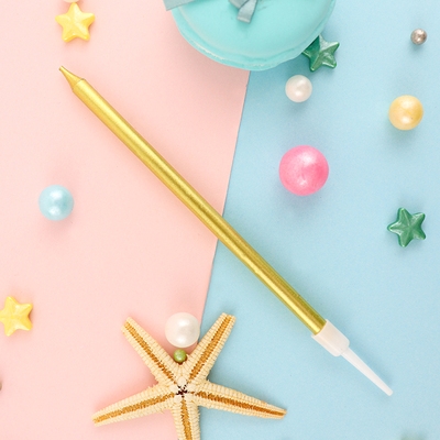 Nến sinh nhật nhũ đơn cao cấp