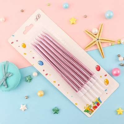 Nến sinh nhật nhũ dài cao cấp