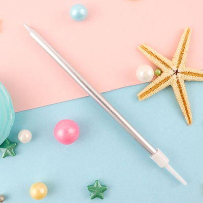 Nến sinh nhật nhũ đơn cao cấp