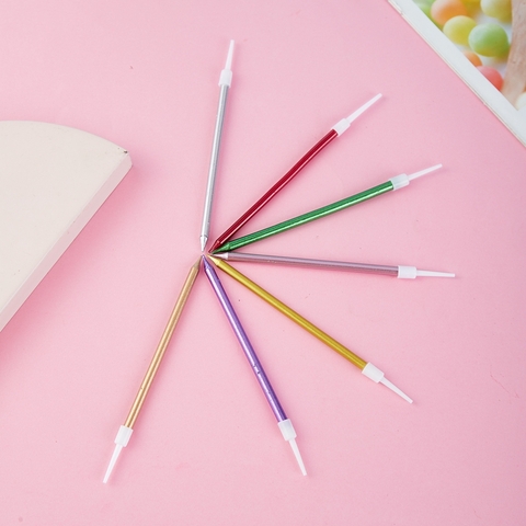 Nến sinh nhật nhũ đơn cao cấp