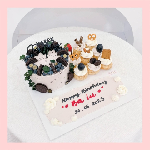 Set bánh nhiều loại
