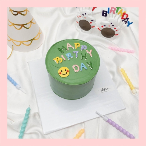 Bánh mini style Hàn Quốc -  Bánh kem bơ mini 10-12cm Korean style