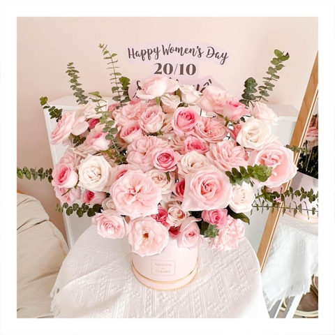 Giỏ hoa tươi mừng khai trương