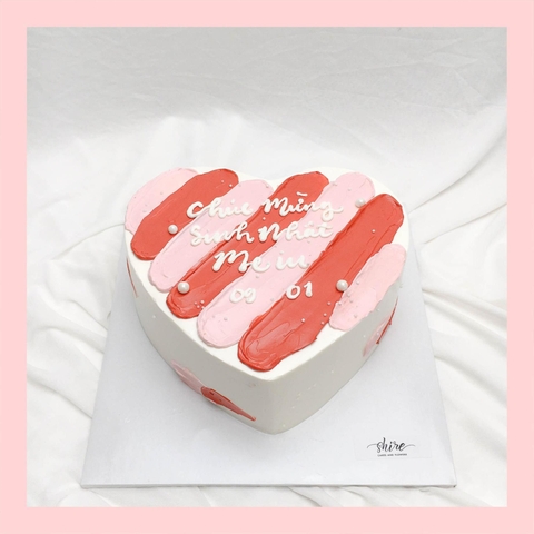 Bánh kem hình trái tim